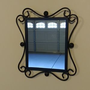 Wrought Iron Accent Mirror
